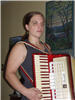 Heather and accordion